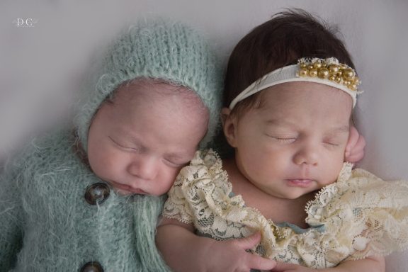 Zwillingsfotografie Babyfotografie